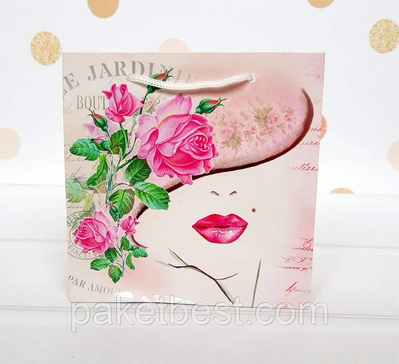 Подарунковий пакет ЧАШКА 16х16х7,5