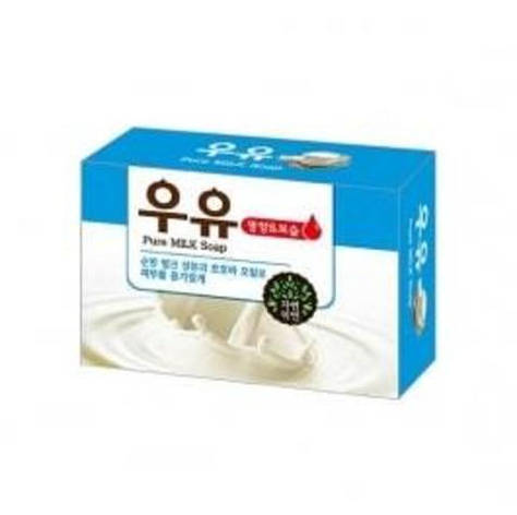 Пом'якшувальну косметичне мило з молоком і маслом жожоба "Pure Milk Soap" 100 г (801751), фото 1