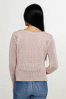 Молодіжний короткий светр з подовженою спинкою з довгим рукавом з 42 по 46 розмір, фото 3