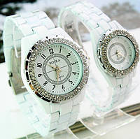 Белые женские наручные часы