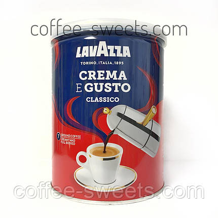 Кава мелена Lavazza Crema e Gusto 250 г., фото 2