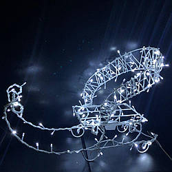 Фігура новорічна LED "Сани", вуличні