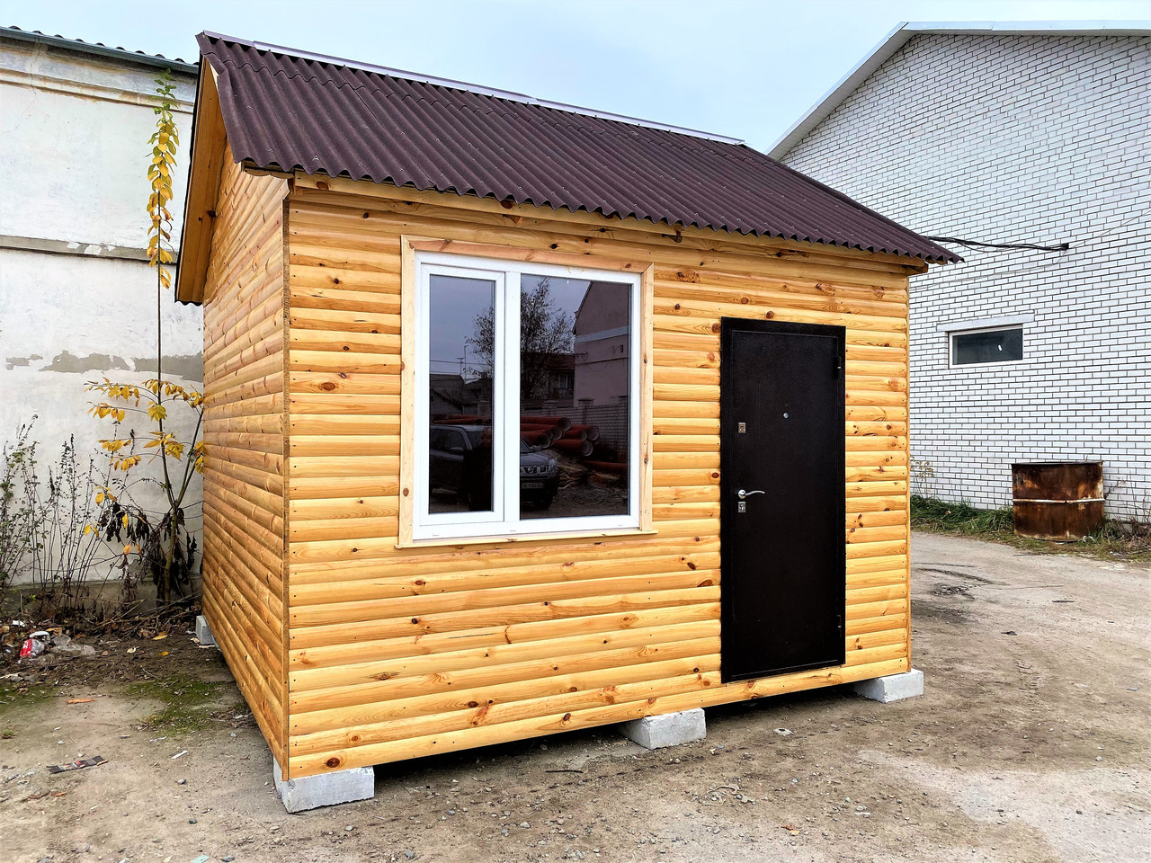 Деревянный утеплённый каркасно-щитовой готовый дачный дом с доставкой. Строительство, проектирование, кредит - фото 6 - id-p1075474508