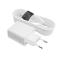 Зарядное устройство LogicPower АС-012 USB 5V 2,4A + кабель USB - Micro USB 1,5м Белый (9624)