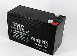 UKC 12V 7A Акумулятор 12 Вольт 7 Ампер BATTERY 12V 7A