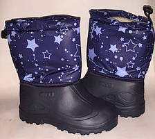 Чобот дитячий (дутики) з пінки, комбіновані. Розмір 34