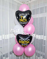 Гелиевые шары на день рождения девушке