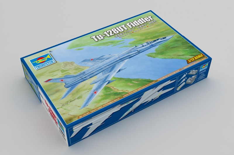 Ту-128УТ Скрипаль. Збірна пластикова модель радянського перехоплювача. 1/72 TRUMPETER 01688