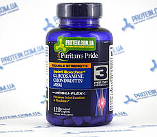 Хондропротектор USA!!! Puritan's Pride Double Strength Glucosamine Chondroitin MSM 120 таб
