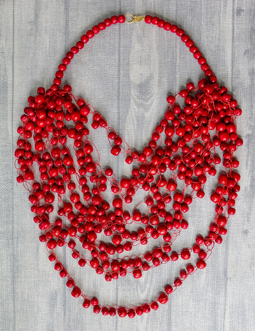 Намисто  Багата Перлинка Червоне, фото 1
