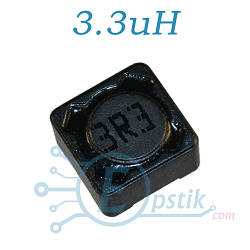 Дросель 3.3uH CD74R SMD