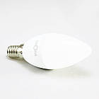 Світлодіодна лампа Biom BT-549 C37 4W E14 3000 К матова, фото 7