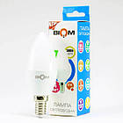 Світлодіодна лампа Biom BT-549 C37 4W E14 3000 К матова, фото 6