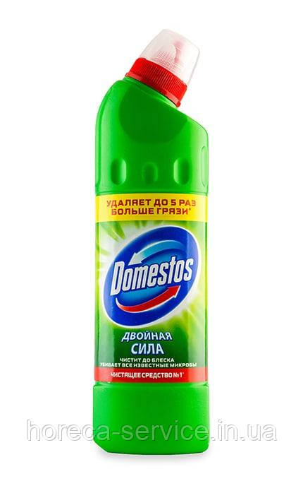 Засіб для чищення та дезінфекції туалету Domestos Доместос Подвійна сила 1 л., фото 1
