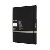 Блокнот Moleskine PRO XXL 21,6x28 см 192 страницы в линию Черный Мягкая обложка (8058647620886)