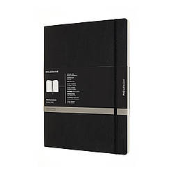 Блокнот Moleskine PRO XXL 21,6x28 см 192 сторінки в лінію Чорний М'яка обкладинка (8058647620886)