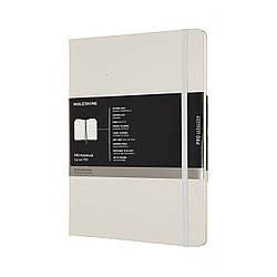 Блокнот Moleskine PRO Недатований великий 19x25 см 192 сторінки в лінію Сірий (8058647620824)