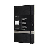 Блокнот Moleskine PRO средний 13x21 см 192 страницы в линию Черный Мягкая обложка (8058647620787)