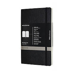 Блокнот Moleskine PRO середній 13х21 см 192 сторінки в лінію Чорний М'яка обкладинка (8058647620787)