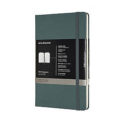 Блокнот Moleskine PRO середній 13х21 см 240 сторінок в лінію Лісовий Зелений (8058647620763)