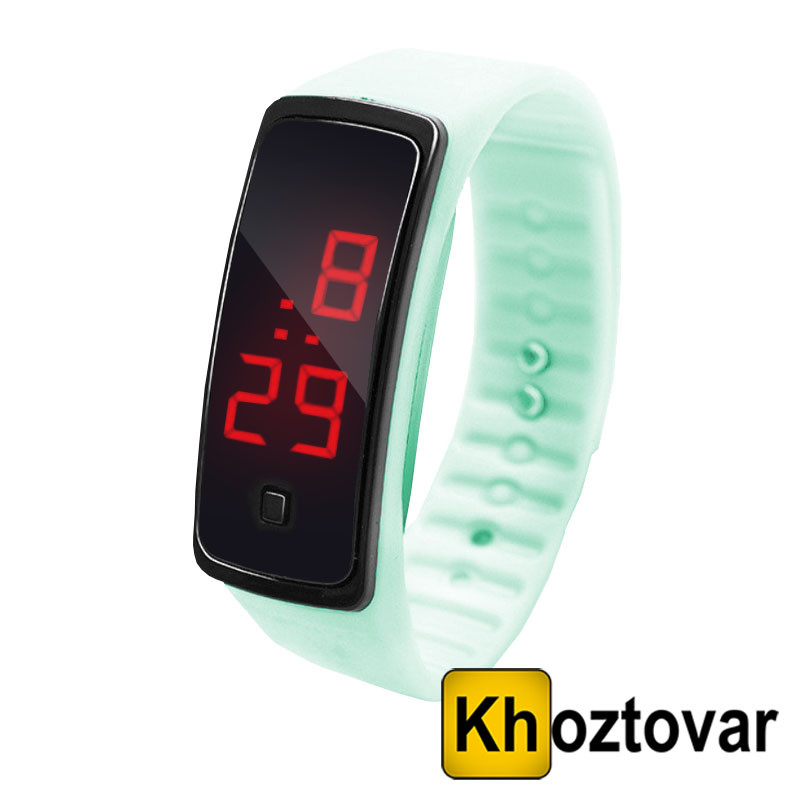 Спортивний силіконовий LED-годинник ⁇ Годинник-браслет ⁇ Водонепроникний годинник