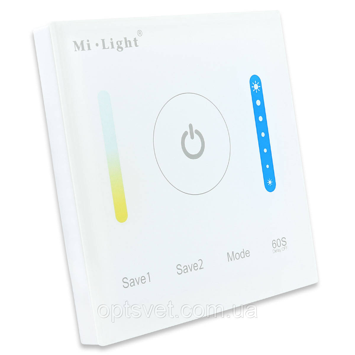 Панель керування Mi-light Touch контролер 15 А 2 канали P2 (PL-2)