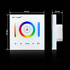 Панель керування Mi-light RGB/RGBW/CCT Touch контролер 10 А 5 каналів P3 (PL-3), фото 3