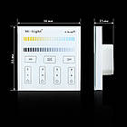 Панель керування Mi-light CCT Touch контролер 2,4G RF 4 зони T2 (TL2), фото 3