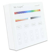 Панель управления Mi-light RGB/RGBW/CCT Touch контроллер 2,4G RF 4 зоны White B4 (BL4)