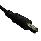 Конектор для світлодіодних стрічок OEM №11 mini Jack тато з проводом, 15см, фото 2