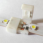 Конектор для світлодіодних стрічок OEM №1 8mm joint (затискач-затискач), фото 3