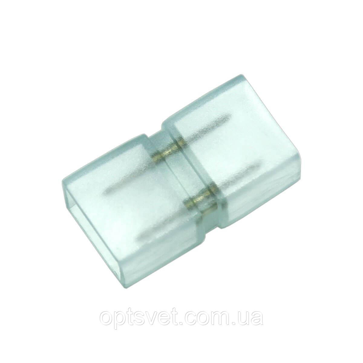 Конектор для світлодіодних стрічок 220В 5050/3014 (2 роз'єми+2pin(2шт.))