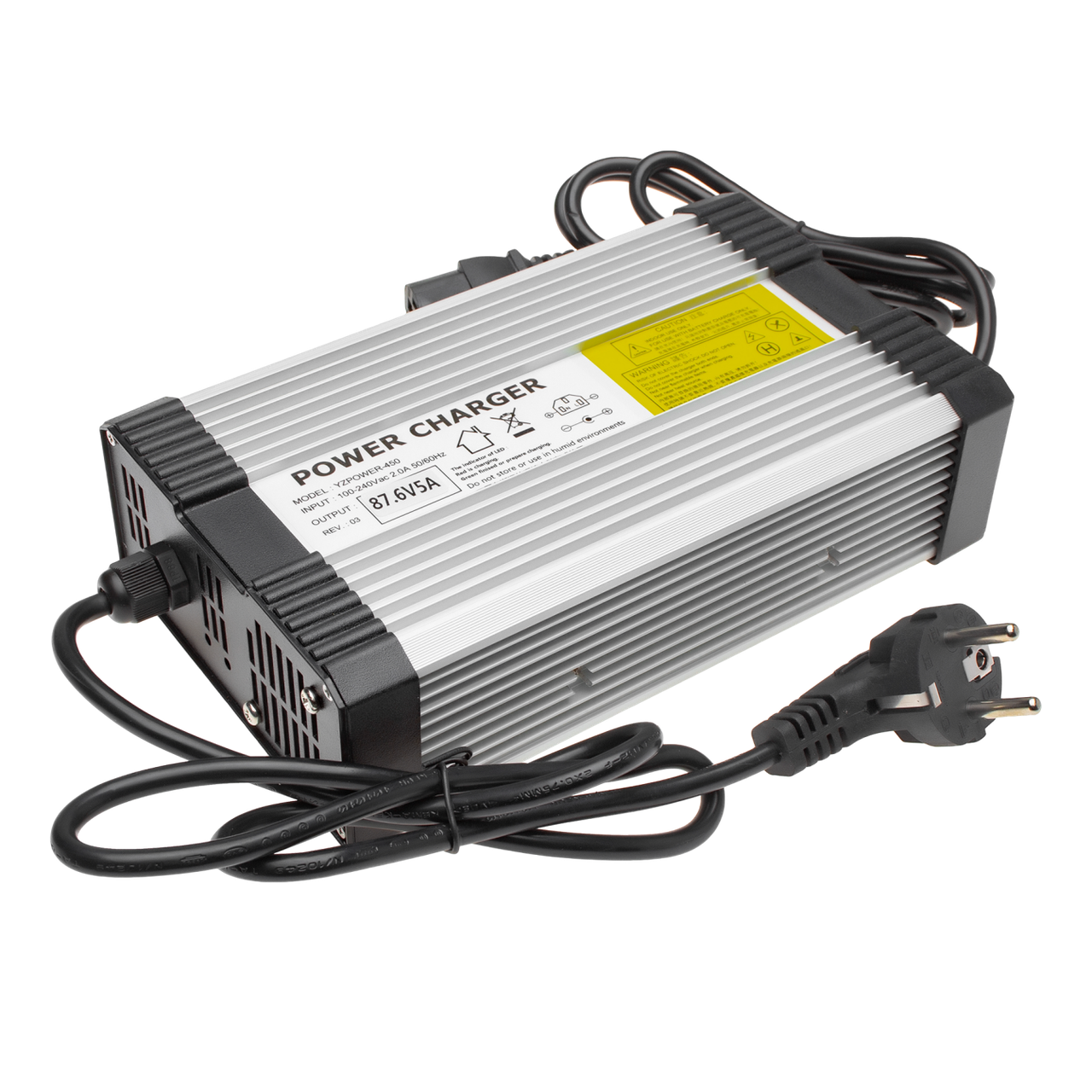 Зарядний пристрій для акумуляторів LiFePO4 72V (87.6V)-5A-360W, фото 1