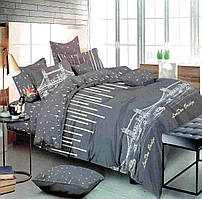 Комплект постільної білизни Бязь Голд Люкс №бл387 Євро 220х240