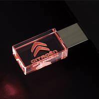 Флешка с логотипом Citroen Ситроен 64 Гб в подарочной коробке