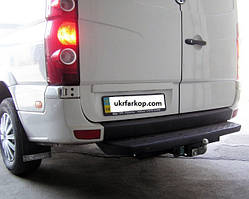 Фаркоп на Фольксваген Крафтер, Фаркоп Volkswagen Crafter, (2006-2016), Литий, бампер із підніжкою