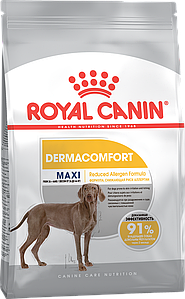 Корм Роял Канін Максі Дермакомфорт Royal Canin Maxi Dermacomfort для собак великих собак 10кг