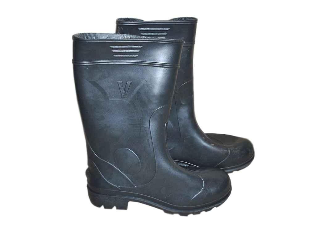 Чоботи гумові чоловічі, чорні 45р ТМ VERONA, фото 1