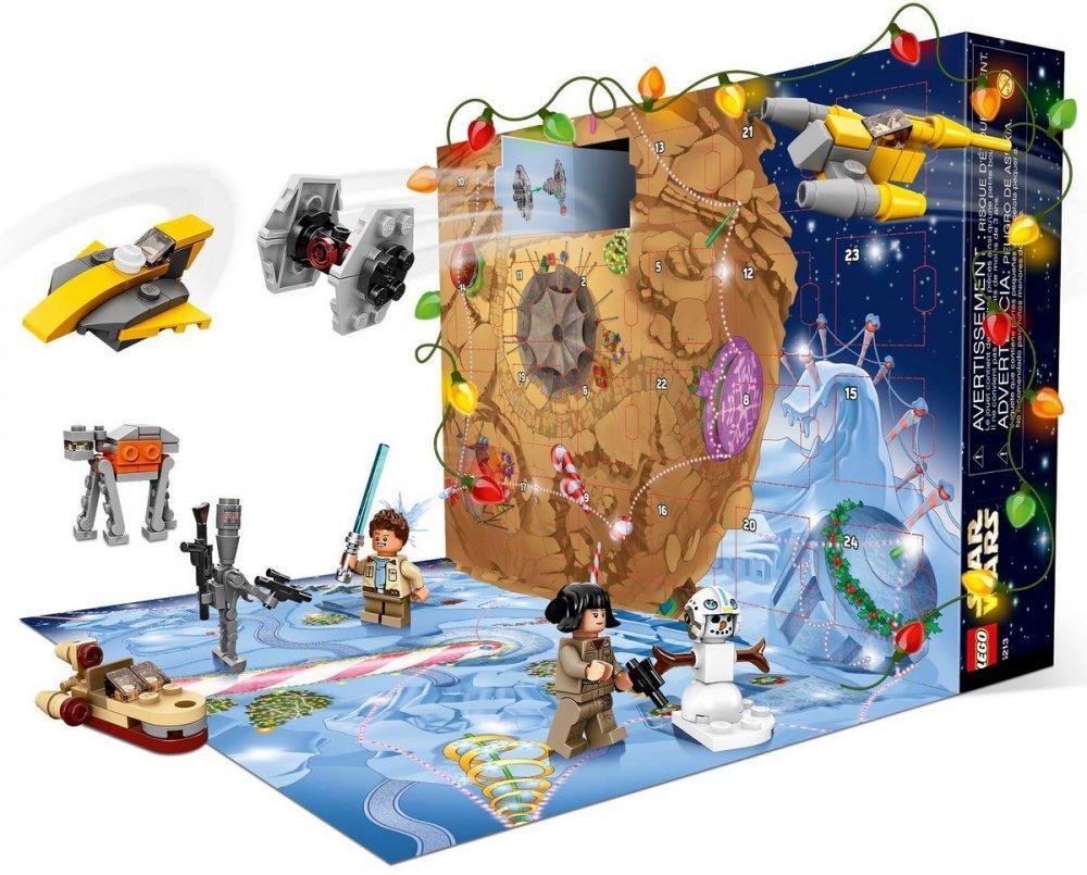 Адвент календар LEGO Star Wars - advent Новорічний календар Лего 75213 (адвент календар 307 Зоряні війни)