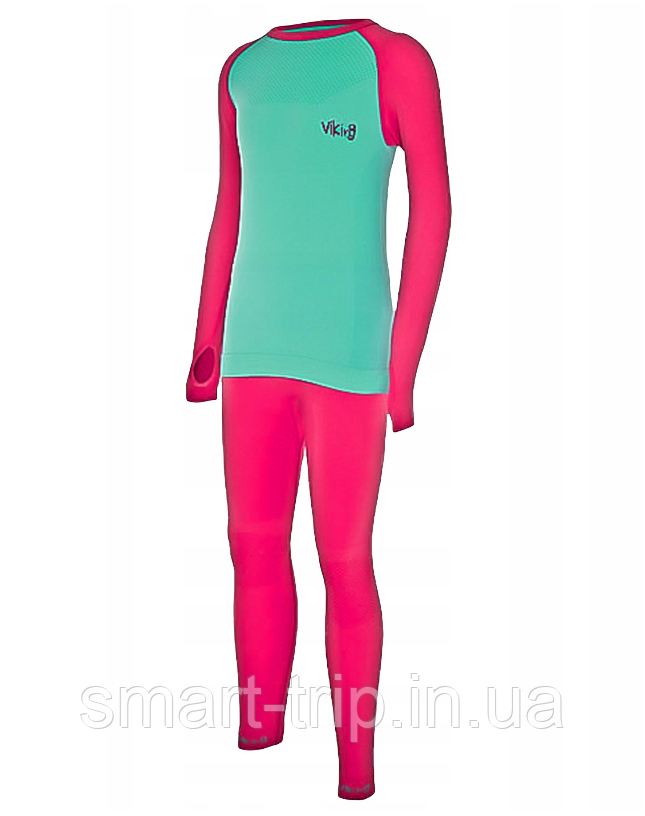 Дитяча термобілизна VIKING Arata Set 2020 girls 128-140 pink 500201540-70-2, фото 1