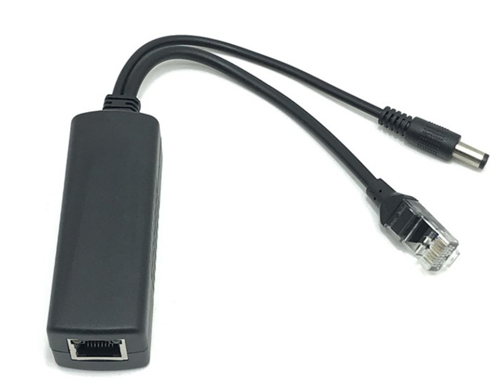 PoE Splitter Ethernet 10/100Mbps