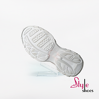 Ботфорти шкіряні жіночі демісезонні спортивного стилю чорного кольору 37 розмір, фото 6