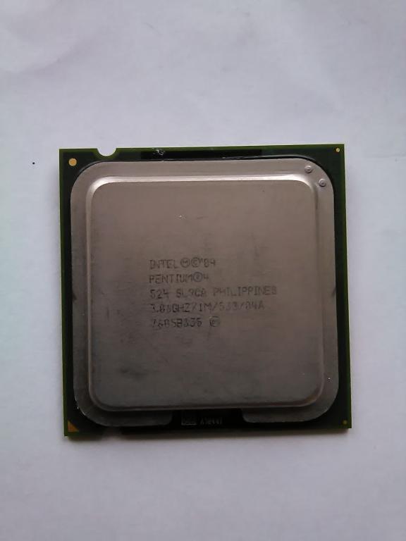 Процесор Intel Pentium 4 524 HT 3.06GHz / 1Mb / 533MHz s775, цена 19 грн -  Prom.ua (ID#1075847374)