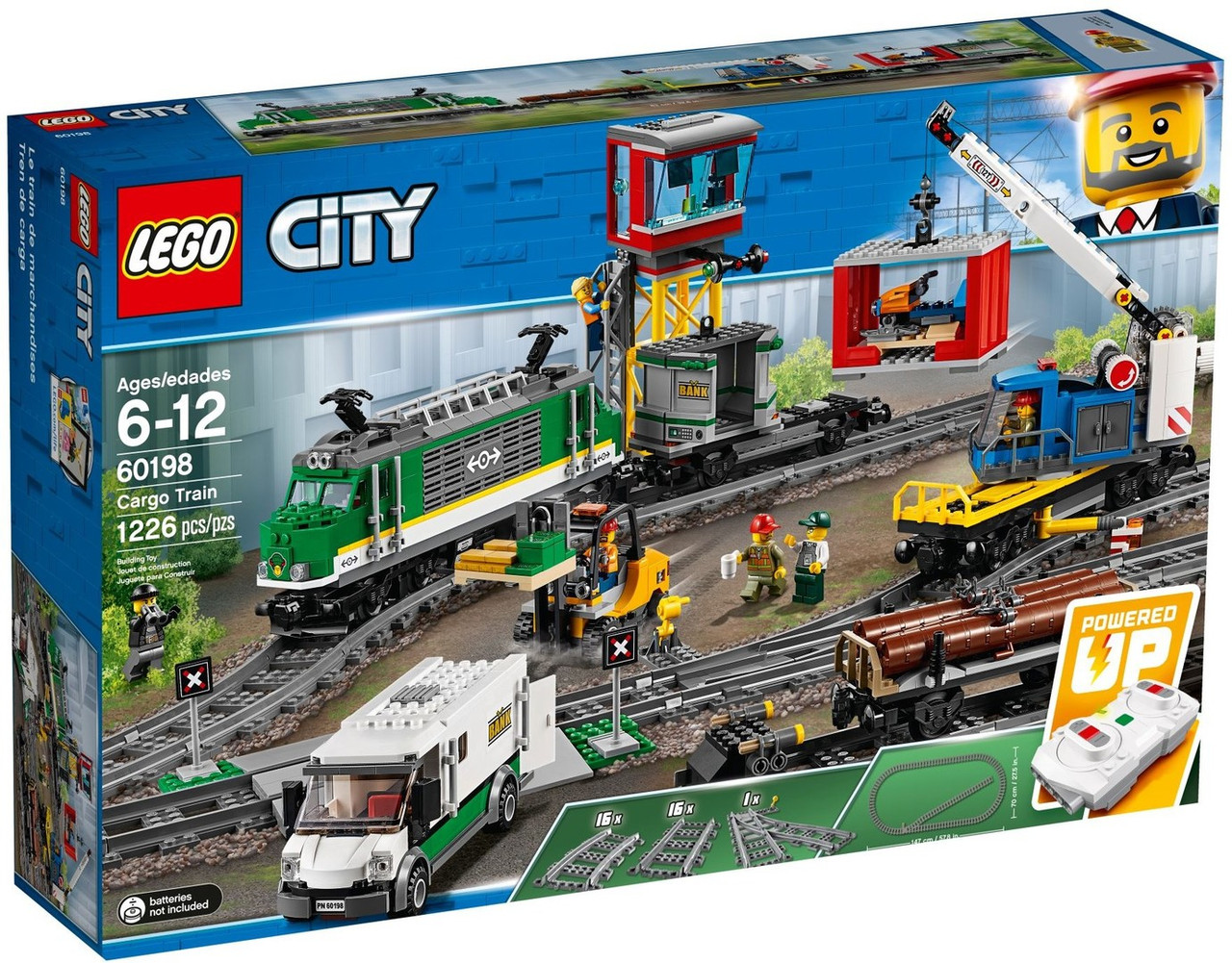 Lego City Товарний поїзд 60198