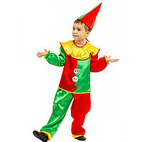 Дитячий карнавальний костюм Петрушка для хлопчиків 4,5,6,7,8 років
