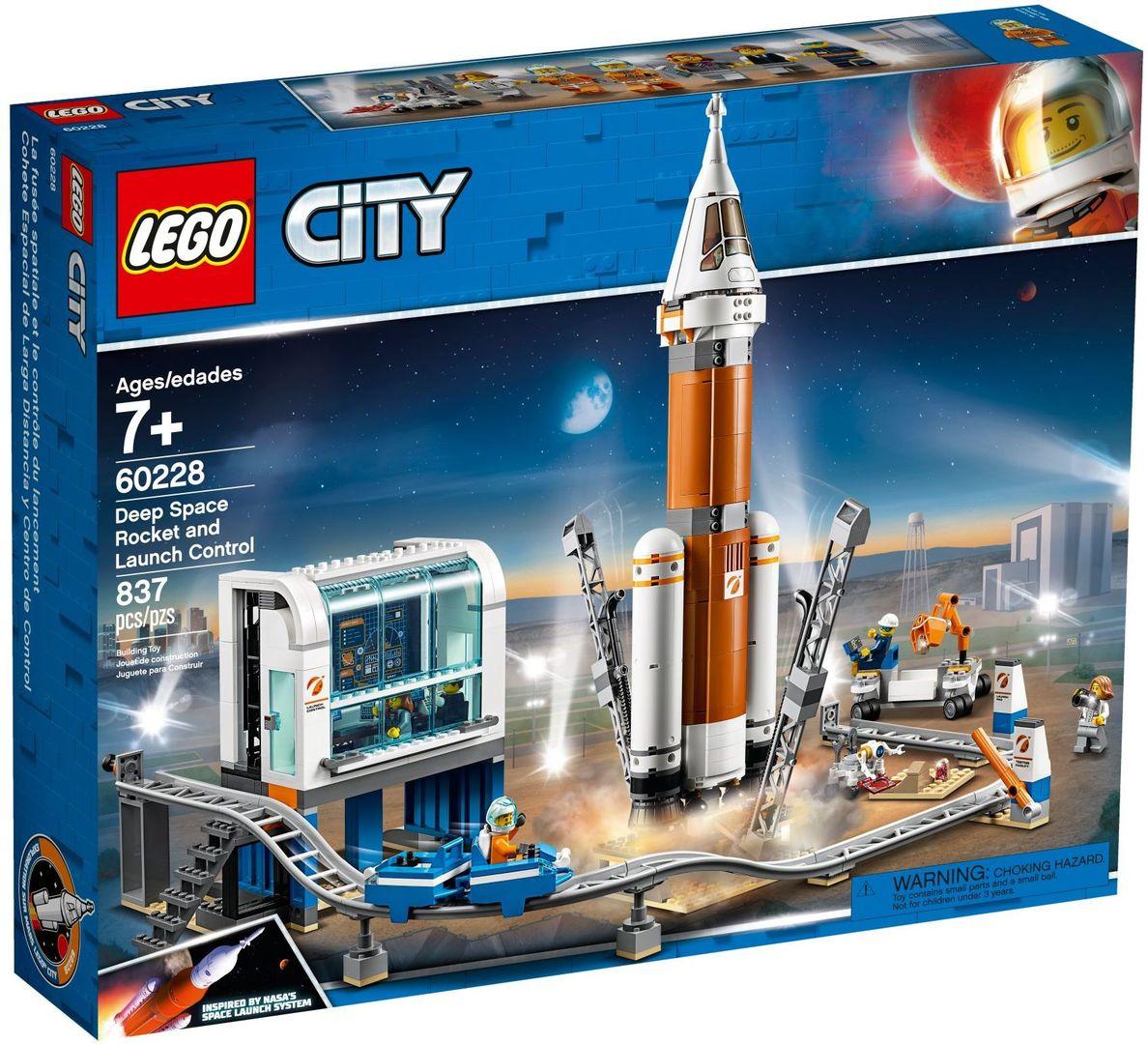 Lego City Космічна ракета і пункт керування запуском 60228