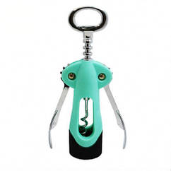 Штопор з нержавіючої сталі 17см для відкривання пробок Fissman