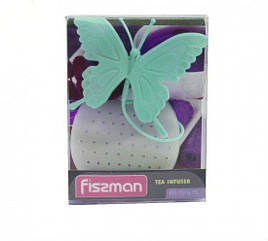 Ситечко 5.5х1.5см з силікону для заварювання чаю Fissman