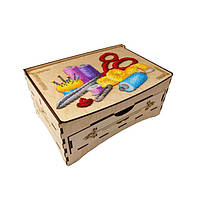 Шкатулка-комод під вишивку Рукодільні скарби KD-001