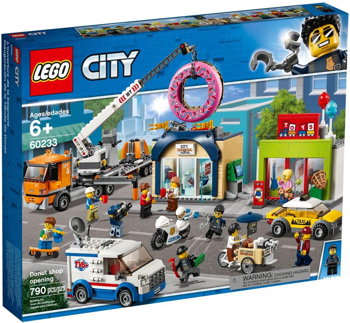 Lego City Відкриття магазину з продажу пончиків 60233